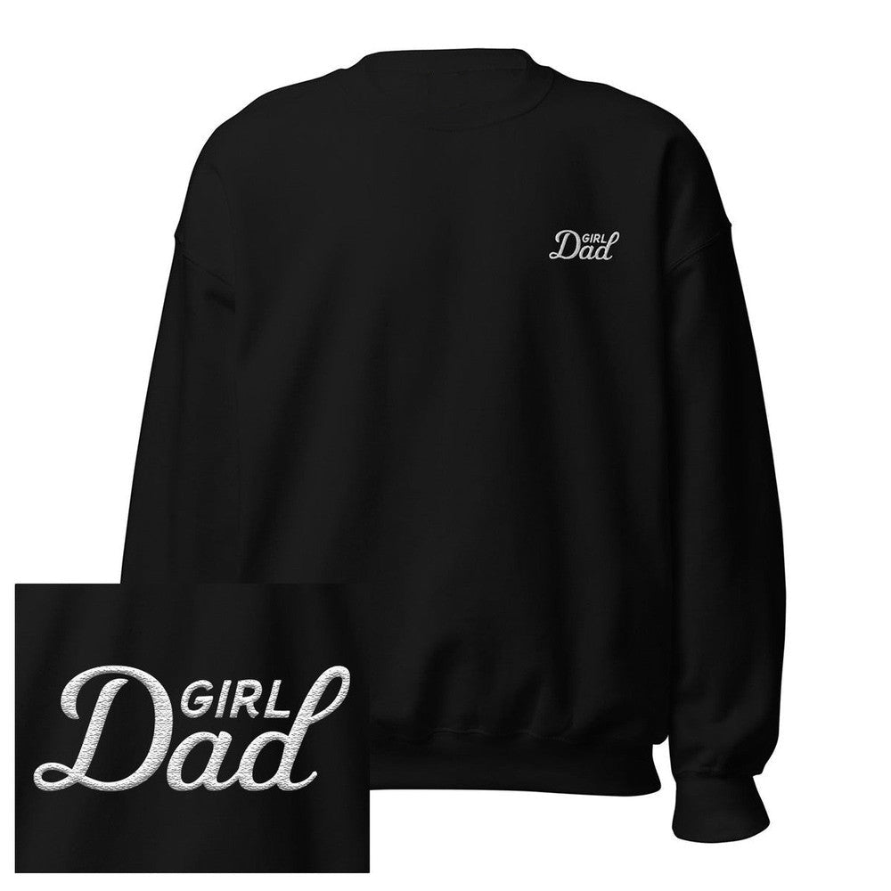 Girl Dad Embroidered Crewneck Barstool Sports Canada Hoodies