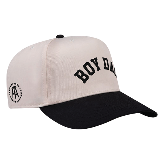 Embroidered Boy Dad 5 Panel Baseball Cap