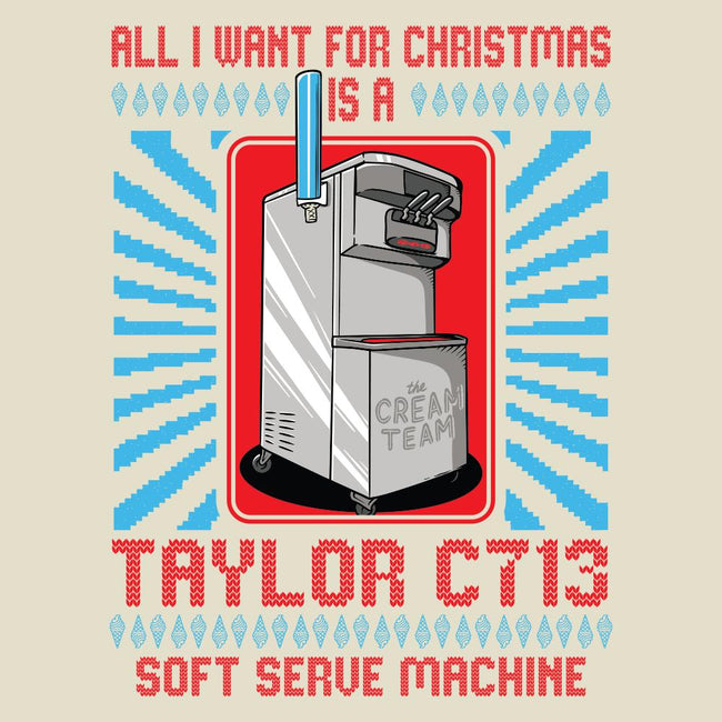 Cream Team Ugly Sweater