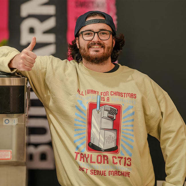 Cream Team Ugly Sweater