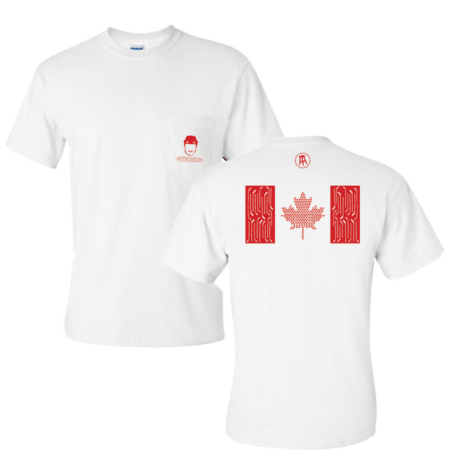 Spittin Chiclets Flag Pocket Tee