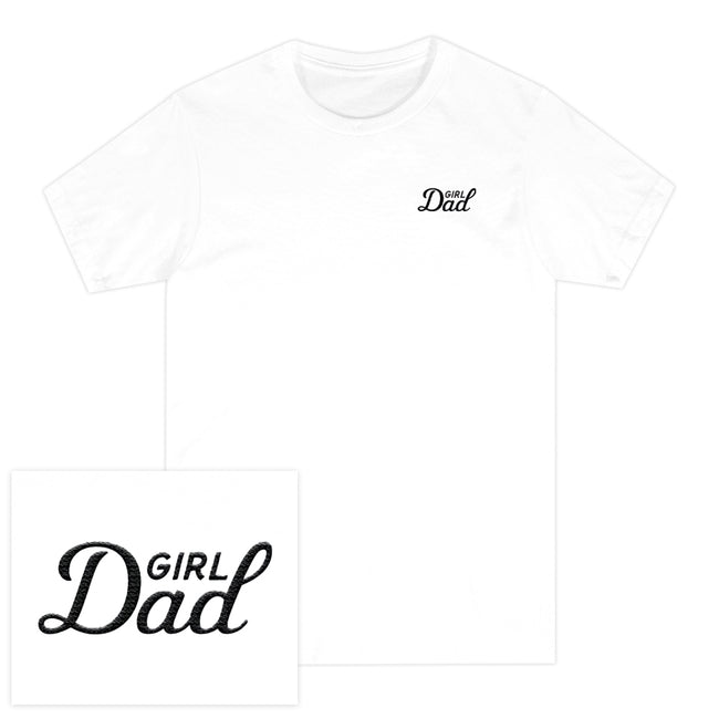 Girl Dad Embroidered Tee