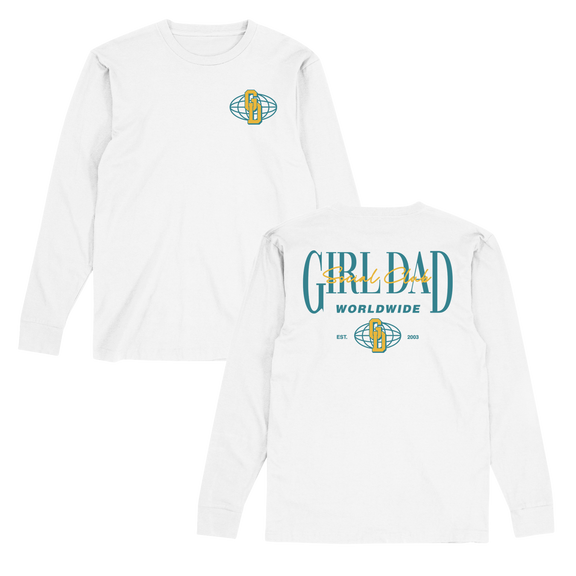 Girl Dad Worldwide Long Sleeve Tee