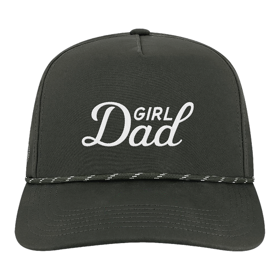 Embroidered Girl Dad Caddy Rope Cap