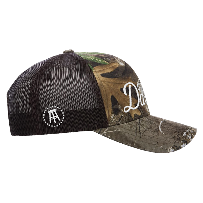 Embroidered Girl Dad Realtree Edge Trucker Cap