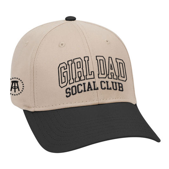 Girl Dad Social Club 6 Panel Baseball Cap