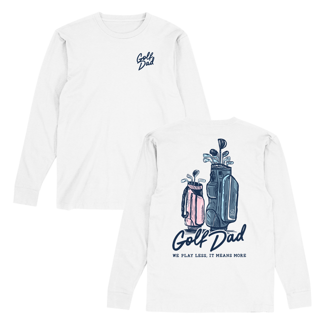 Golf Dad Bags Long Sleeve Tee