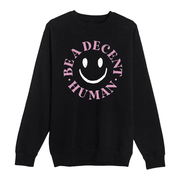 Plan Bri Decent Human Crewneck