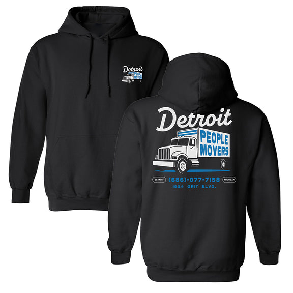 Detroit People Movers Hoodie