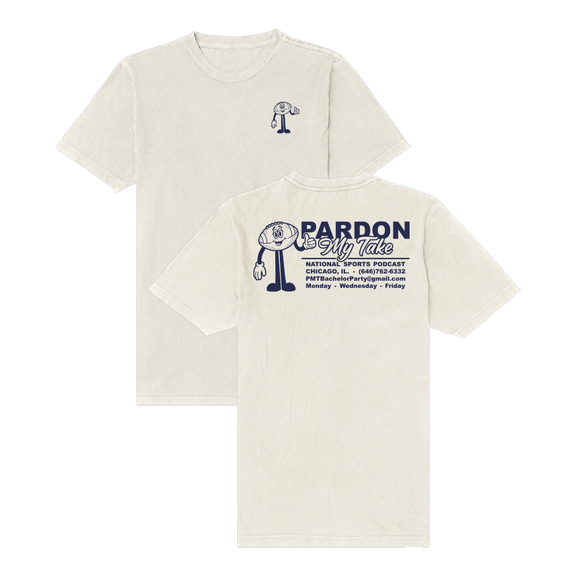 Pardon My Take Football Tee