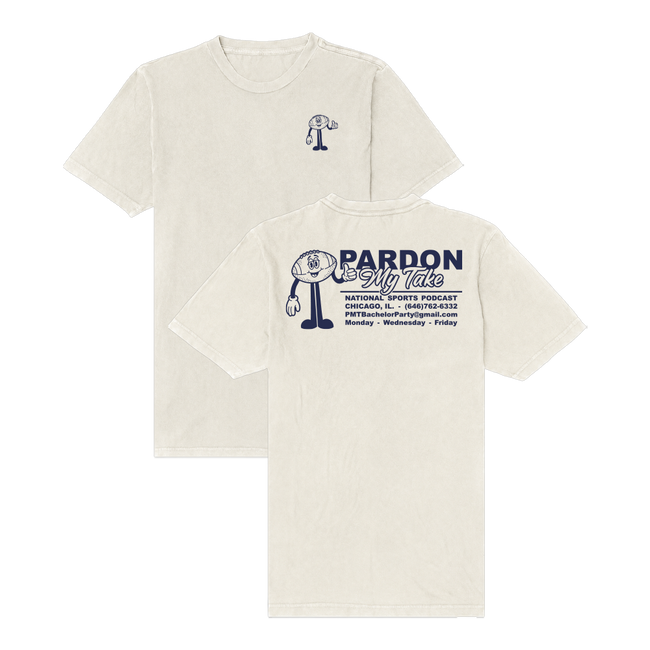 Pardon My Take Football Tee