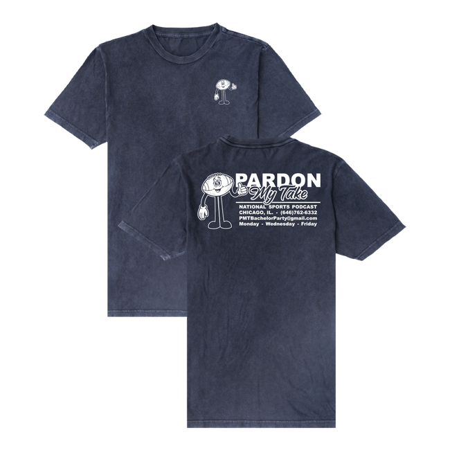 Pardon My Take Football Tee