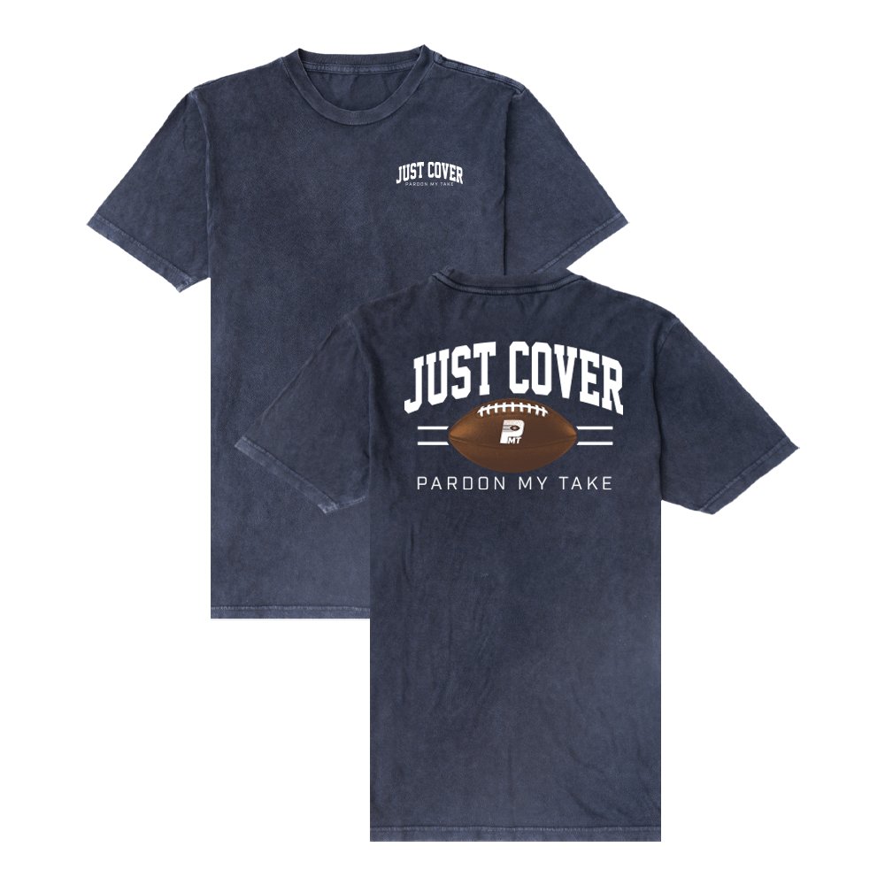 Just Cover Football Tee