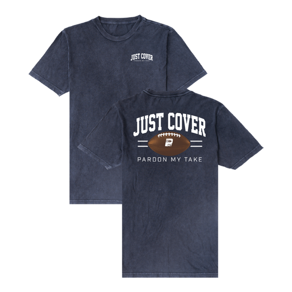 Just Cover Football Tee