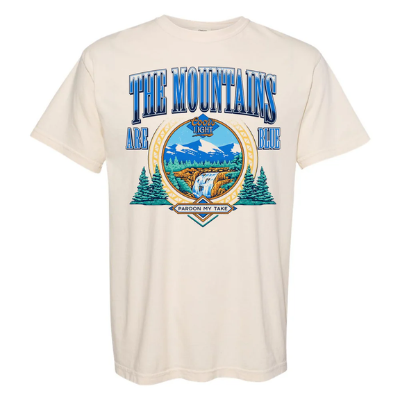 Coors x PMT The Mountains Are Blue Tee