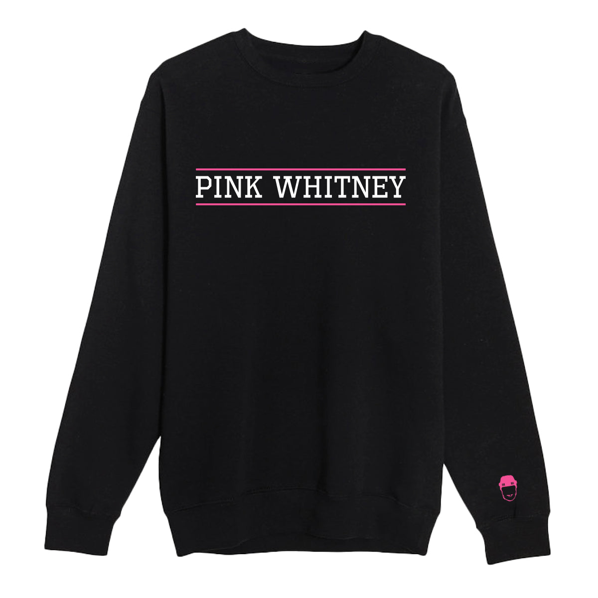 Pink Whitney Core Logo Crewneck