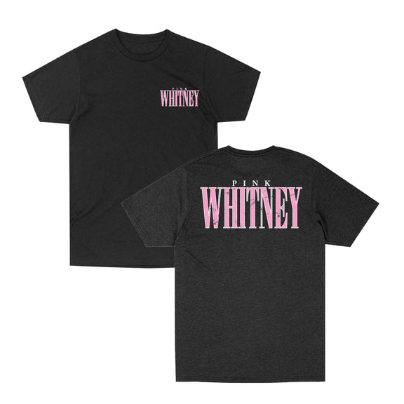 Pink Whitney Stacked Logo Tee