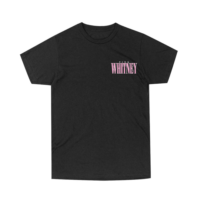 Pink Whitney Stacked Logo Tee