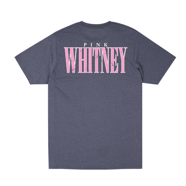 Pink Whitney Stacked Logo Tee