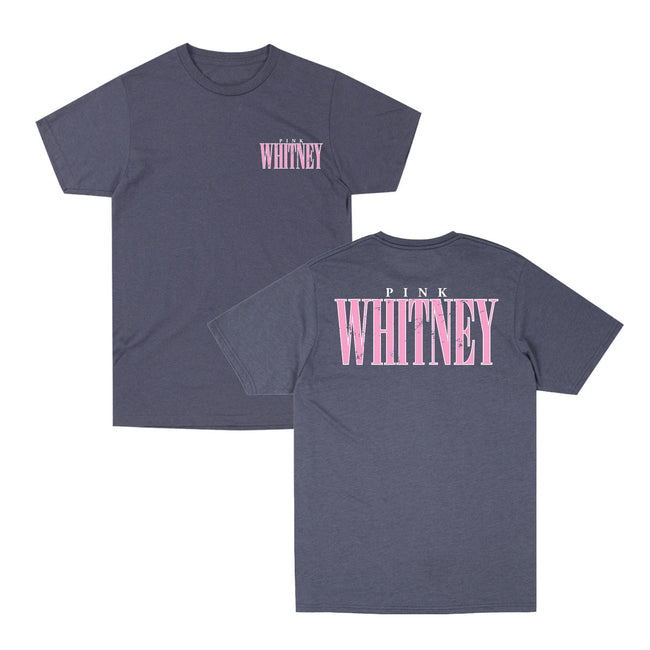 Pink Whitney Stacked Logo Tee