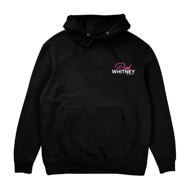 Pink Whitney Vertical Logo Hoodie