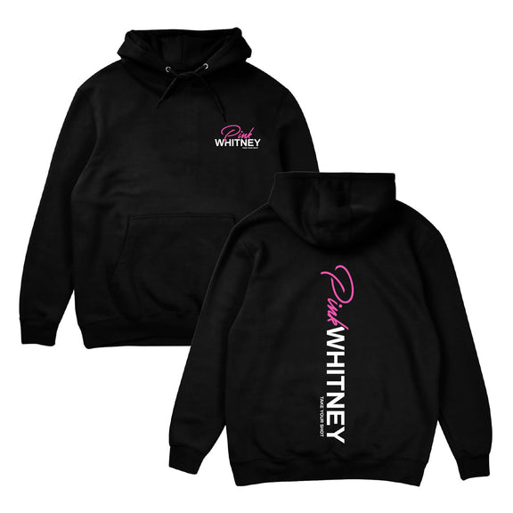 Pink Whitney Vertical Logo Hoodie