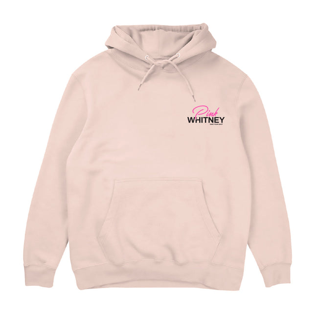 Pink Whitney Vertical Logo Hoodie