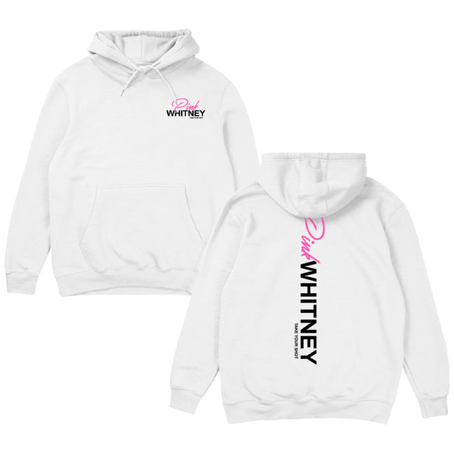 Pink Whitney Vertical Logo Hoodie