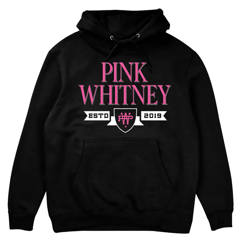 Pink Whitney Shield Banner Hoodie