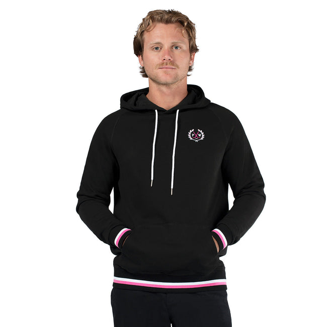 Pink Whitney Crest Hoodie