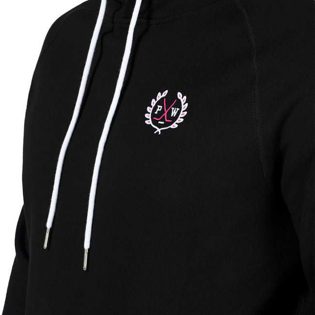 Pink Whitney Crest Hoodie