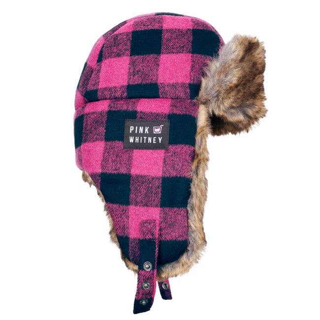 Pink Whitney Trapper Hat