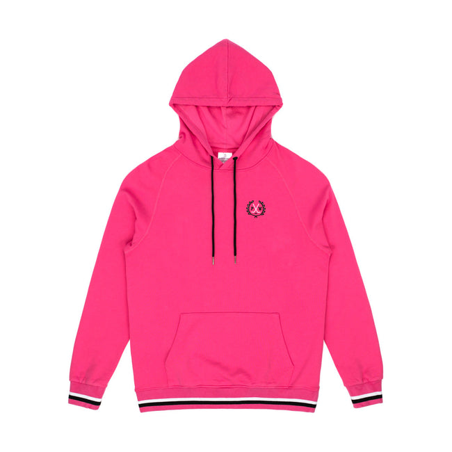 Pink Whitney Crest Hoodie