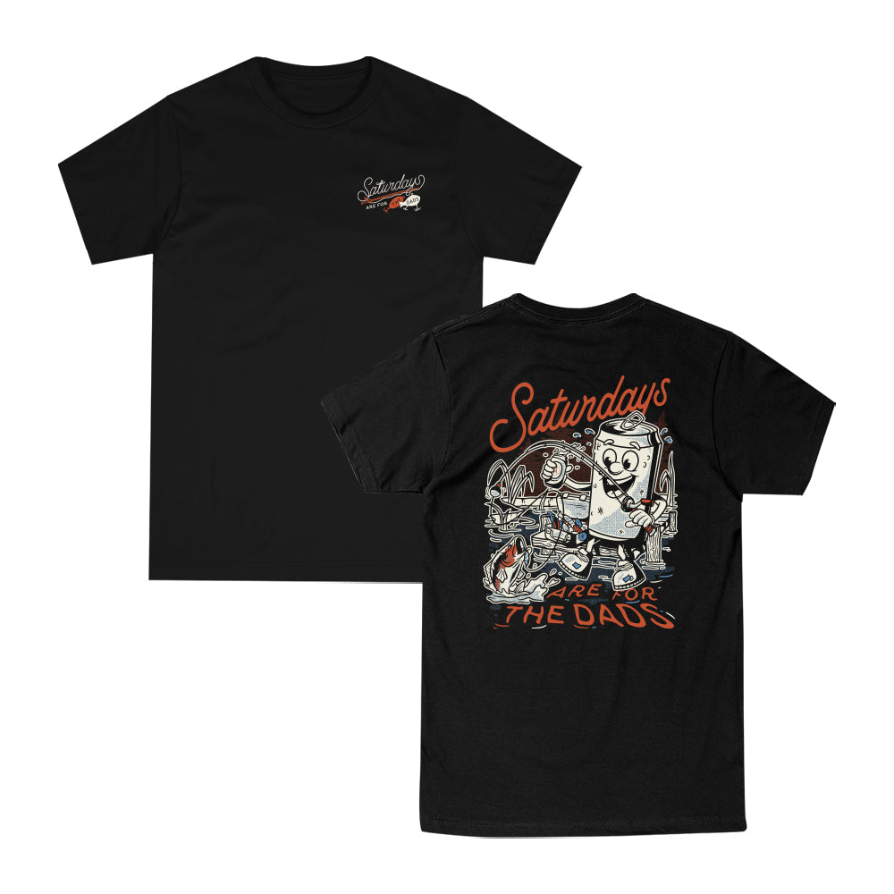 Saturdays Are For The Dads Fishing Tee