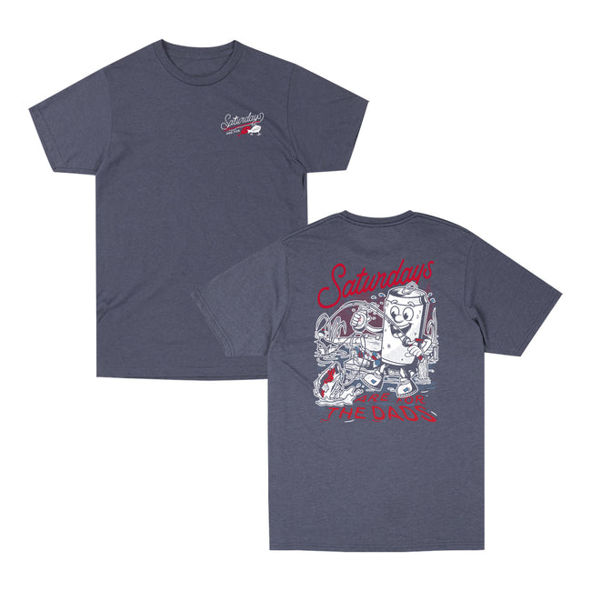 Saturdays Are For The Dads Fishing Tee