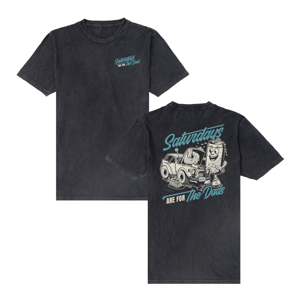 Saturdays Are For The Dads Car Tee