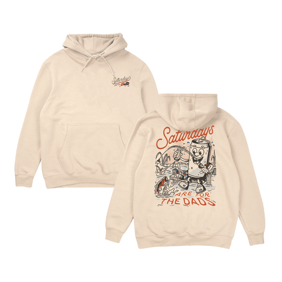 Saturdays Are For The Dads Fishing Hoodie