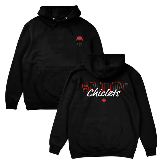 Spittin Chiclets Maple Leaf Logo Hoodie