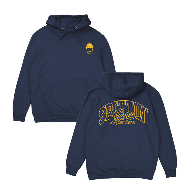 Spittin Chiclets Logo Overlay Hoodie