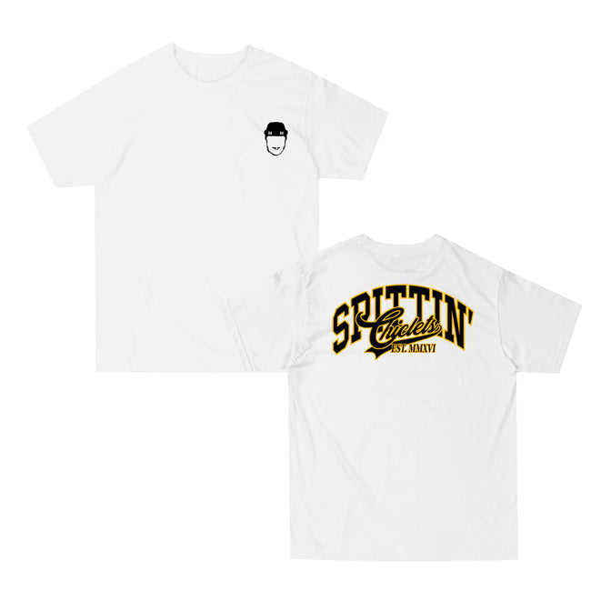 Spittin Chiclets Logo Overlay Tee