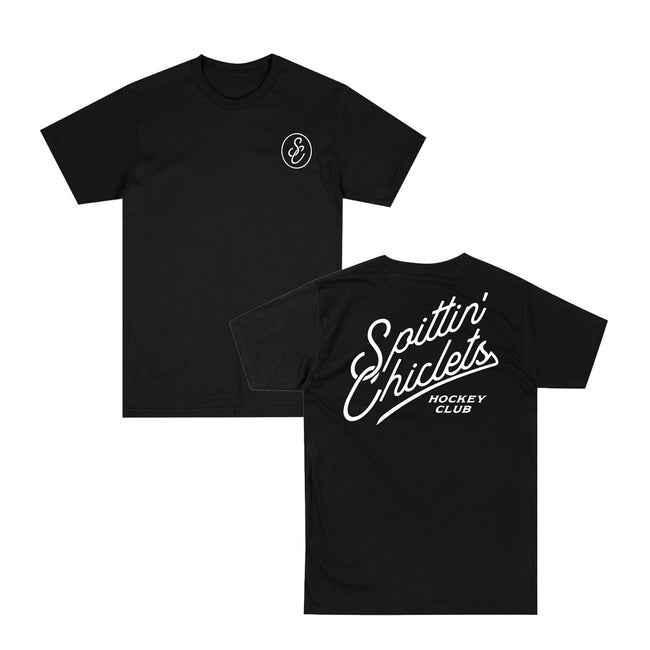 Spittin Chiclets Stacked Script Tee