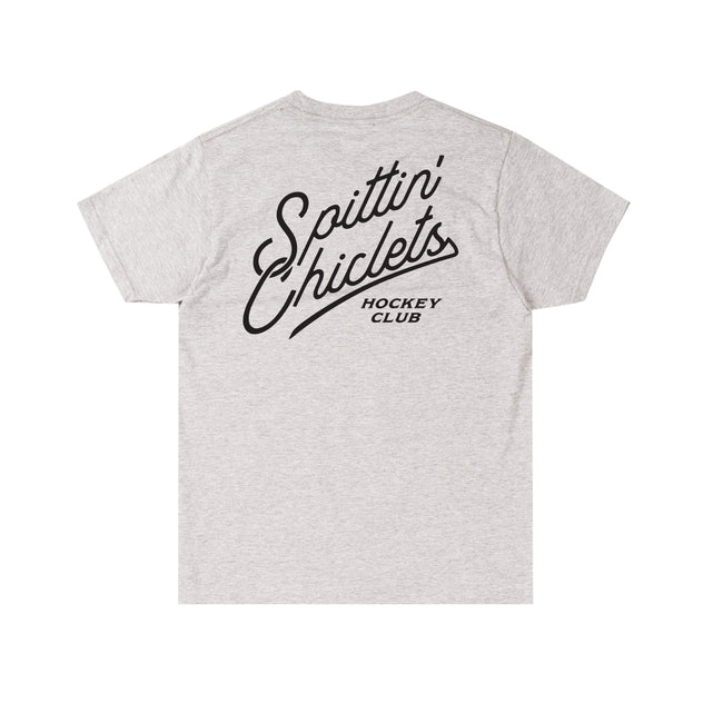 Spittin Chiclets Stacked Script Tee