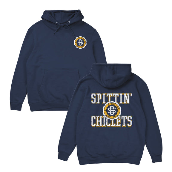 Spittin Chiclets Crest Hoodie