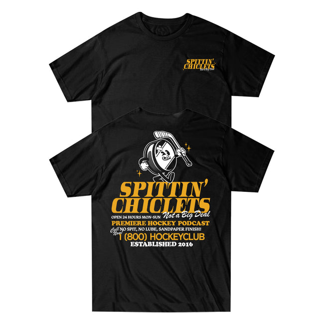 Spittin' Chiclets Cartoon Mascot Tee