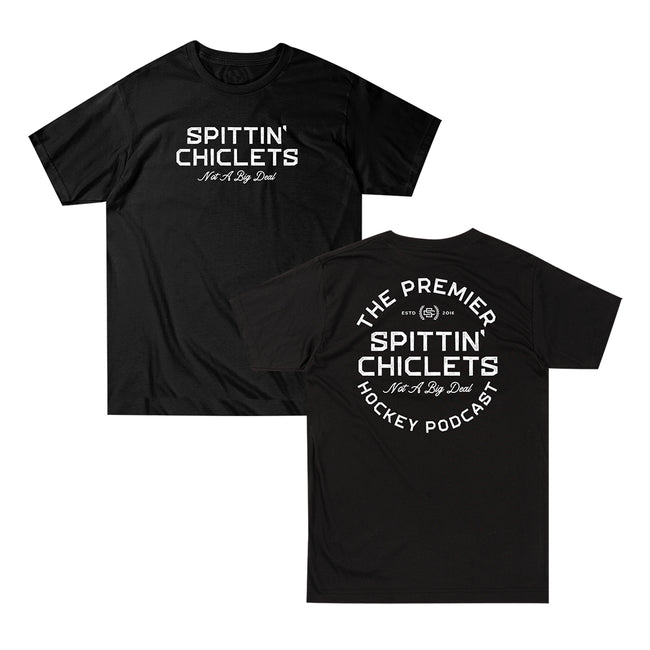 Spittin Chiclets Premier Hockey Podcast Tee