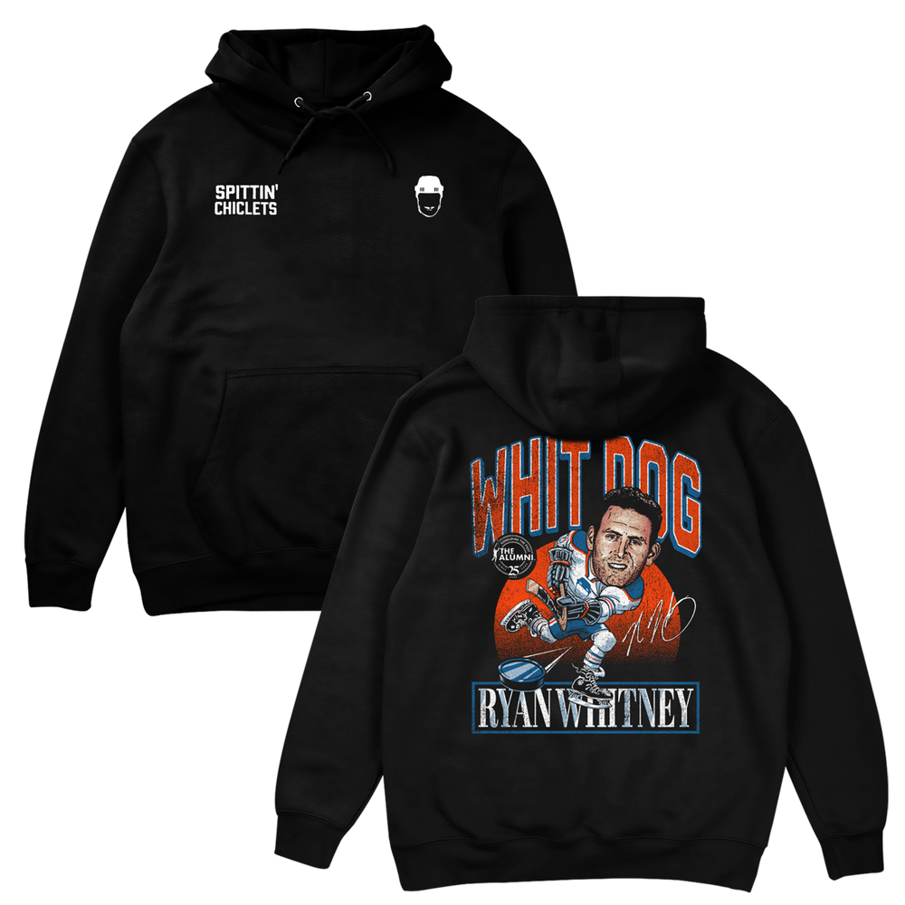 Spittin Chiclets x NHL Alumni Association Whit Dog Hoodie