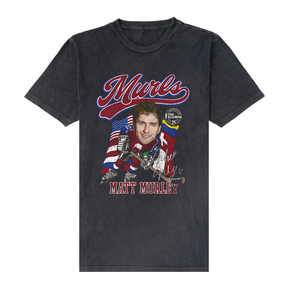 Spittin Chiclets x NHL Alumni Association Murls Mineral Wash Tee