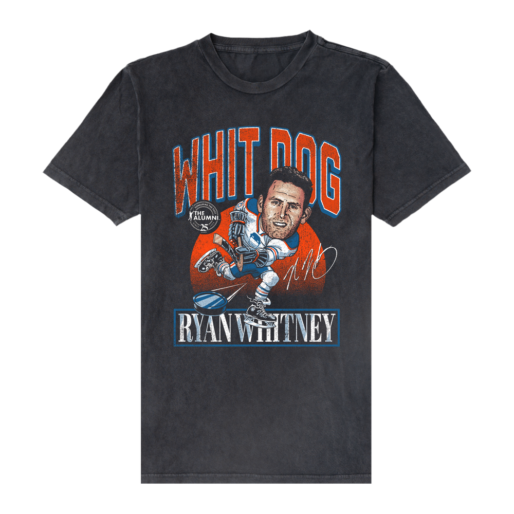 Spittin Chiclets x NHL Alumni Association Whit Dog Mineral Wash Tee