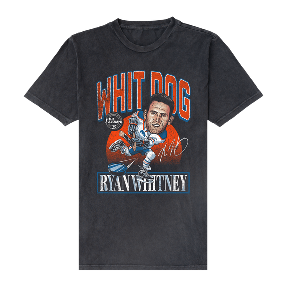 Spittin Chiclets x NHL Alumni Association Whit Dog Mineral Wash Tee