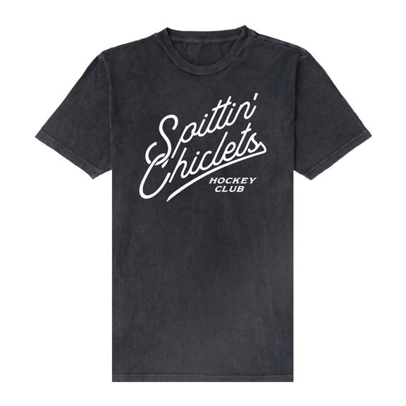 Spittin Chiclets Stacked Script Vintage Tee